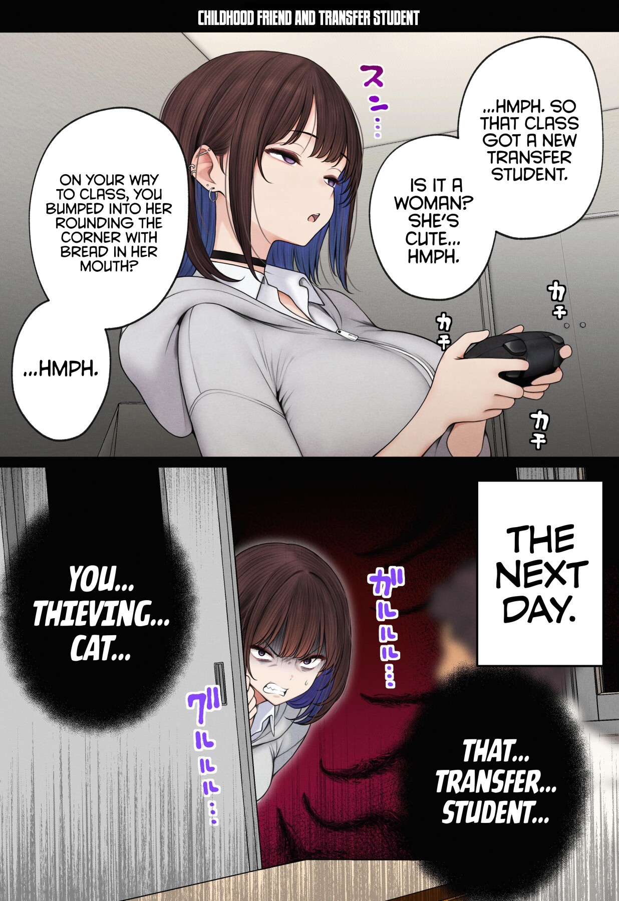 Hentai Manga Comic-The story of how my bedroom became my gyaru childhood friend's fuck-room-Read-65